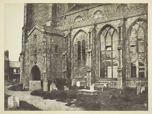 Lado Sur de la Iglesia de Cromer, c. 1850s de Benjamin Brecknell Turner
