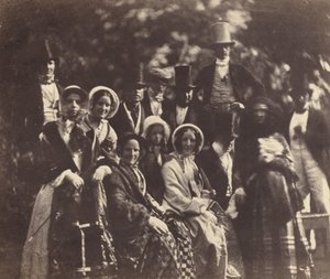 Grupo de Boda, c. 1852 o 1853 de Benjamin Brecknell Turner