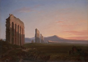 Vista de la Campagna romana
