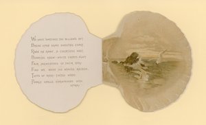 Ilustración para folleto titulado Conchas marinas de Benjamin D. Sigmund
