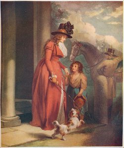 La puerta del escudero, 1790 de Benjamin Duterrau
