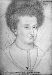 Retrato de Jacqueline de Bueil (1580-1651) Condesa de Moret de Benjamin Foulon