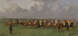 Sedas y satenes del turf, 1865 de Benjamin Herring