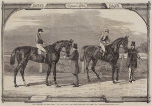 Los ganadores del Derby y los Oaks, 1860 de Benjamin Herring