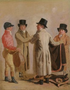 Frank Buckle, John Wastel, Robert Robson y un Mozo de Cuadra de Benjamin Marshall