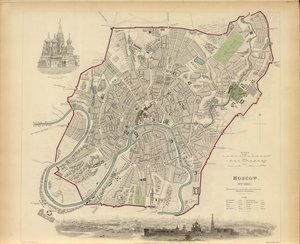 Plano de Moscú, 1836