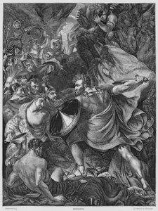 Dentatus de Benjamin Robert (after) Haydon