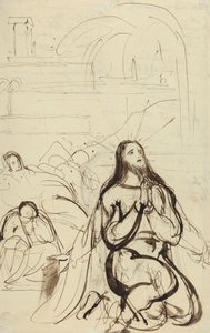 Estudio para, Agonía en el Huerto