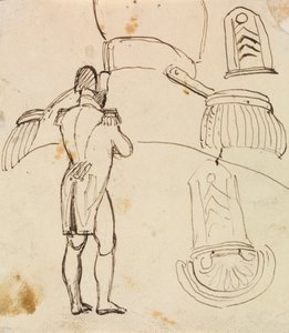 Estudio para Napoleón Bonaparte de Benjamin Robert Haydon