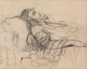 Estudio de un hombre en la muerte de Benjamin Robert Haydon