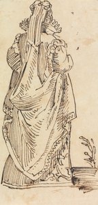 Estudio de una mujer, vista trasera de Benjamin Robert Haydon