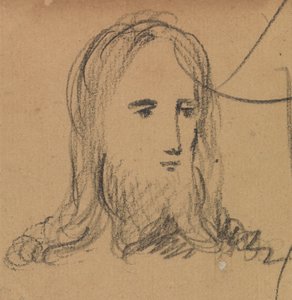 Estudio del Rostro de Jesús de Benjamin Robert Haydon
