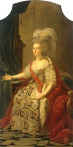 Retrato de Guillermina de Prusia, princesa de Orange (1751-1820)