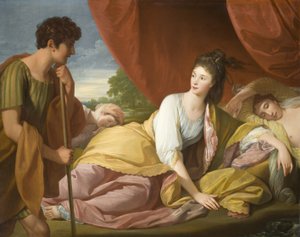 Cimón e Ifigenia de Benjamin West