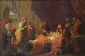 Erasístrato de Ceos de Benjamin West