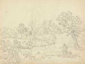 Paisaje en Henstead de Benjamin West