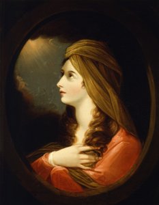 Retrato de una dama de Benjamin West