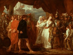 La Reina Felipa Intercediendo por la Vida de los Burgueses de Calais, 1788