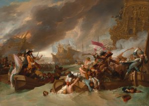La Batalla de La Hogue, 1778