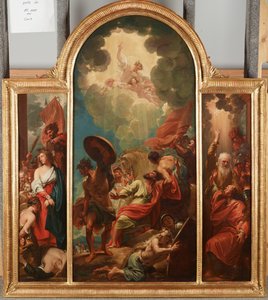 La conversión de San Pablo, c.1786 de Benjamin West