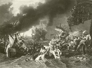 La batalla de La Hogue