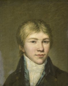 Retrato de Hendrik Arend van den Brink a la edad de 17 años de Benjamin Wolff