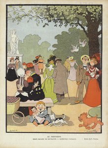 Primavera, ilustración para Le Rire