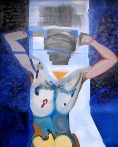 Homme libre, 2006 (óleo y acrílico sobre lienzo) de Benoit Erwann Boucherot
