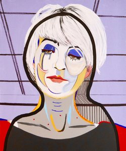 La nave de los locos : Sarah Lou, 2020 (óleo sobre lienzo) de Benoit Erwann Boucherot