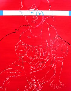Miss N. 2, 2000 (óleo sobre lienzo)
