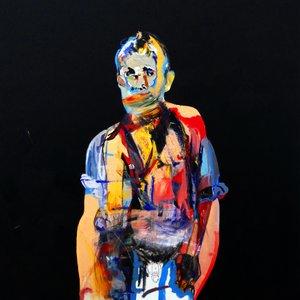Surportrait : Jean Genet, 2017 (óleo sobre lienzo)