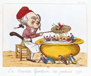 El Pote Purificador de los Jacobinos, 1793 de Benoit Louis Henriquez