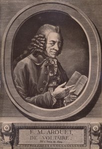 Voltaire, escritor y filósofo francés, siglo XVIII 1894 de Benoit Louis Henriquez