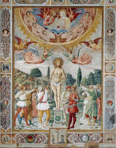 Martirio de San Sebastián de Benozzo di Lese di Sandro Gozzoli