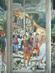 El viaje de los Reyes Magos de Benozzo di Lese di Sandro Gozzoli