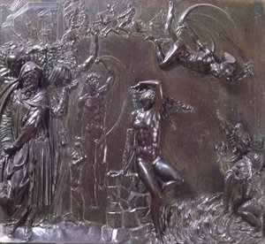 Perseo rescatando a Andrómeda de Benvenuto Cellini
