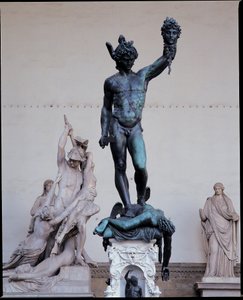 Perseo con la cabeza de Medusa, 1545-54 de Benvenuto Cellini