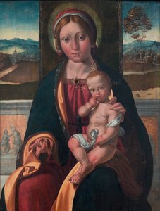 Danés:  Madonna med Barnet La Virgen y el Niño