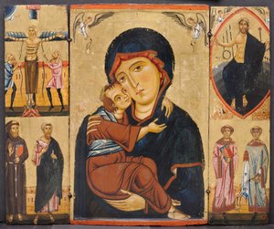 Virgen y Niño con Santos de Berlinghiero