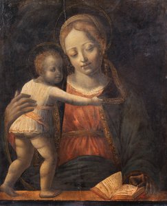Madonna y Niño de Bernadino Jacobi Butinone