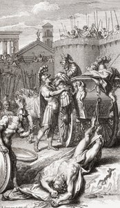 La muerte de Aquiles. (imprimir)