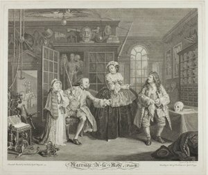 Placa Tres, de Marriage à la Mode de Bernard Baron