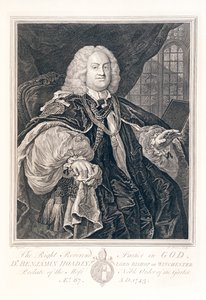 Retrato del Dr. Benjamin Hoadly, Lord Obispo de Winchester, 1743 de Bernard Baron