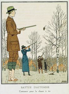 Un brote otoñal, c.1912-13 (litografía) de Bernard Boutet de Monvel