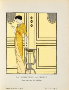 Vestido de cena de Redfern de Bernard Boutet de Monvel