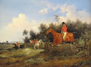 Escena de caza
