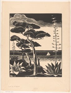 Kust bij Saint-Raphaël (título original del objeto) de Bernard Essers (signed by artist)