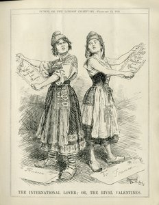Ilustración de Bernard Partridge (1861-1945) en Punch de Bernard John Partridge