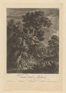 Venus en Adonis de Bernard Lens (II)