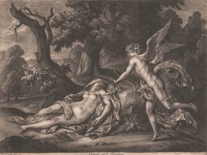 Cupido y Psique de Bernard Lens